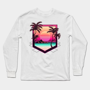 Palm Paradise Long Sleeve T-Shirt